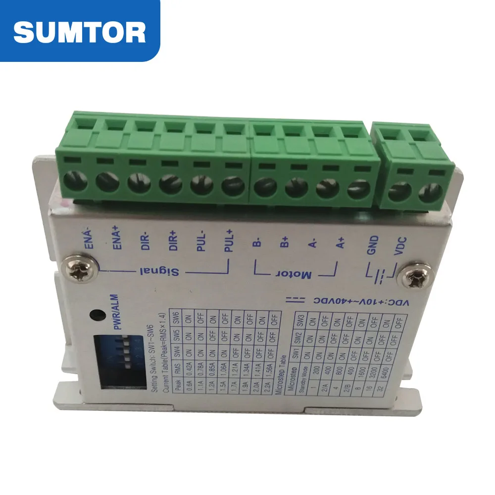 M422 24-36V 3A 32 подразделение nema 17 биполярный мини шаговый двигатель