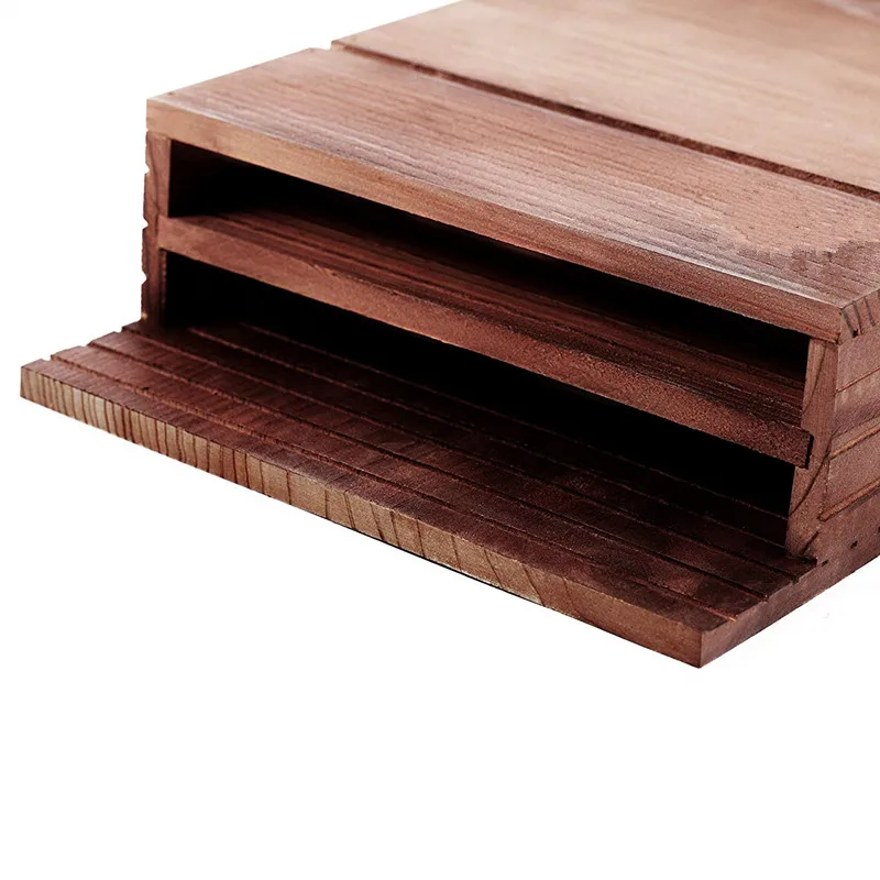 Outdoor Bat House Shelter with Large Double Chamber