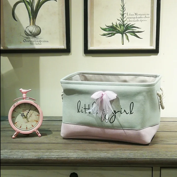 INS Creative Toy Nursery Storage Basket Set Girl Ballerina