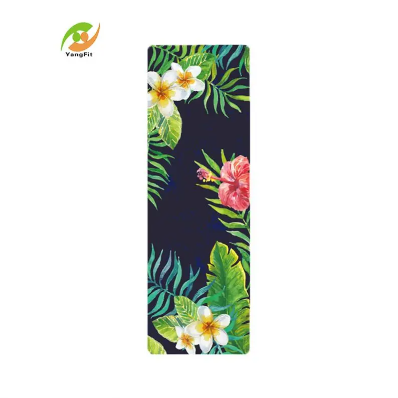 Custom Hot Promotional Products Yogamat Printed Print Eco Yoga Mats