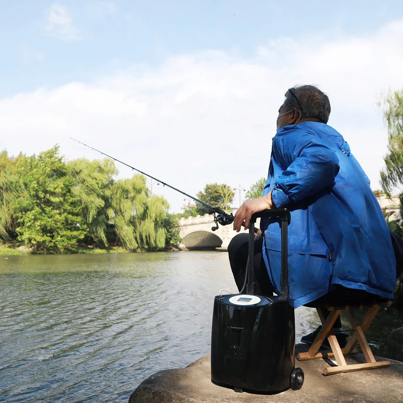 Lovego 7 Liters Oxygen Breathing Production Machine for Produce Oxygen