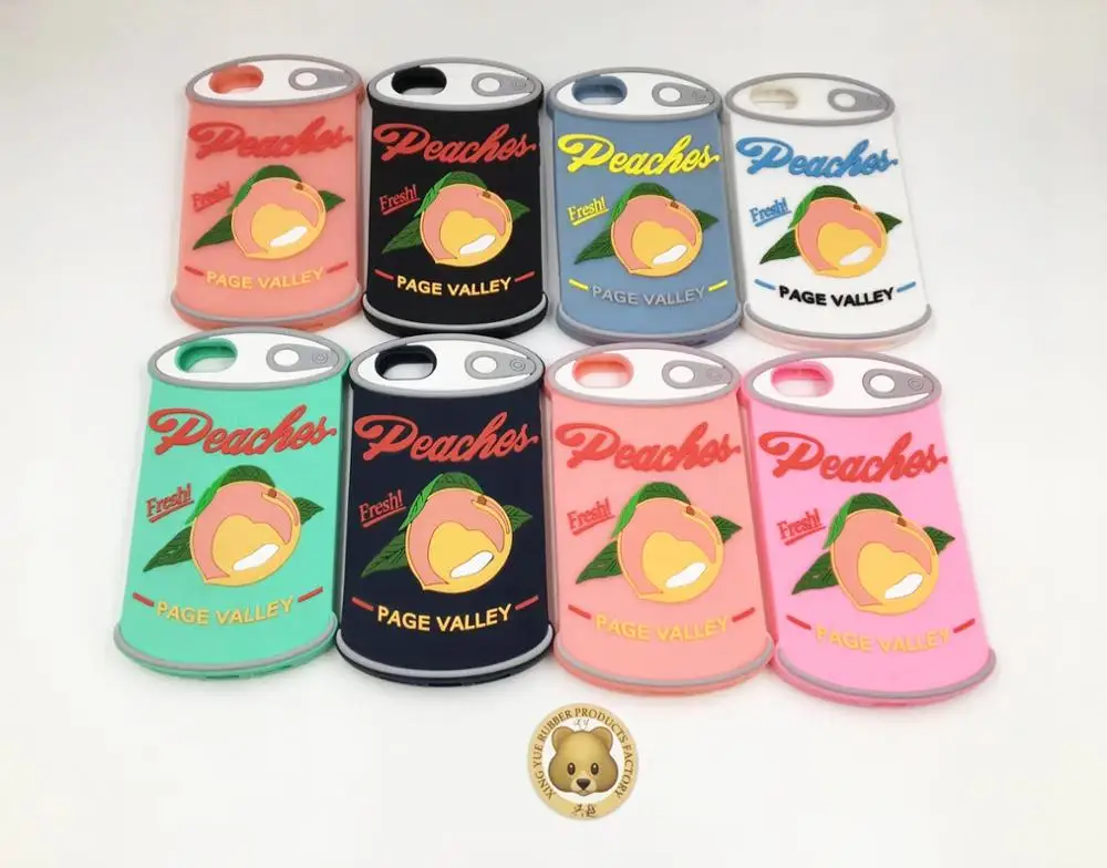 
Factory price cans shape soft silicone case can be customized full protective phone case for samsung for huawei for iphone 