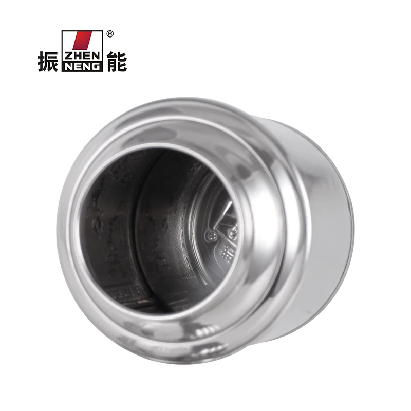 100g Stainless Steel Tea Tins Wholesale Round Customized Logo Luxury Tinplate Metal Black Tea Tin Container For Package