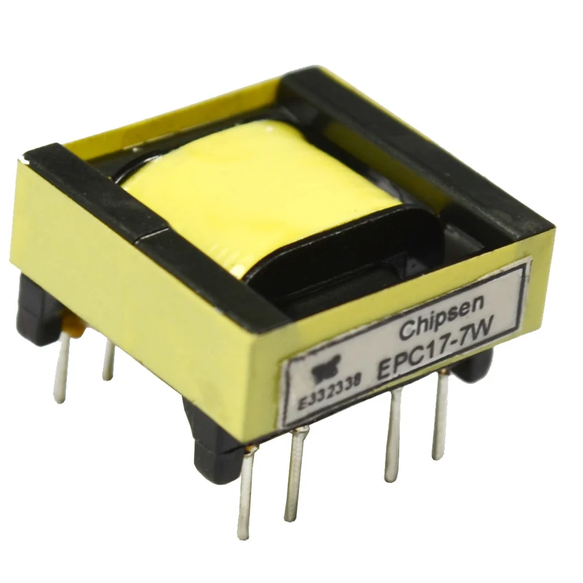 Small single phase EPC17 1.6mH flyback transformer 110V to 50V transformer 500W