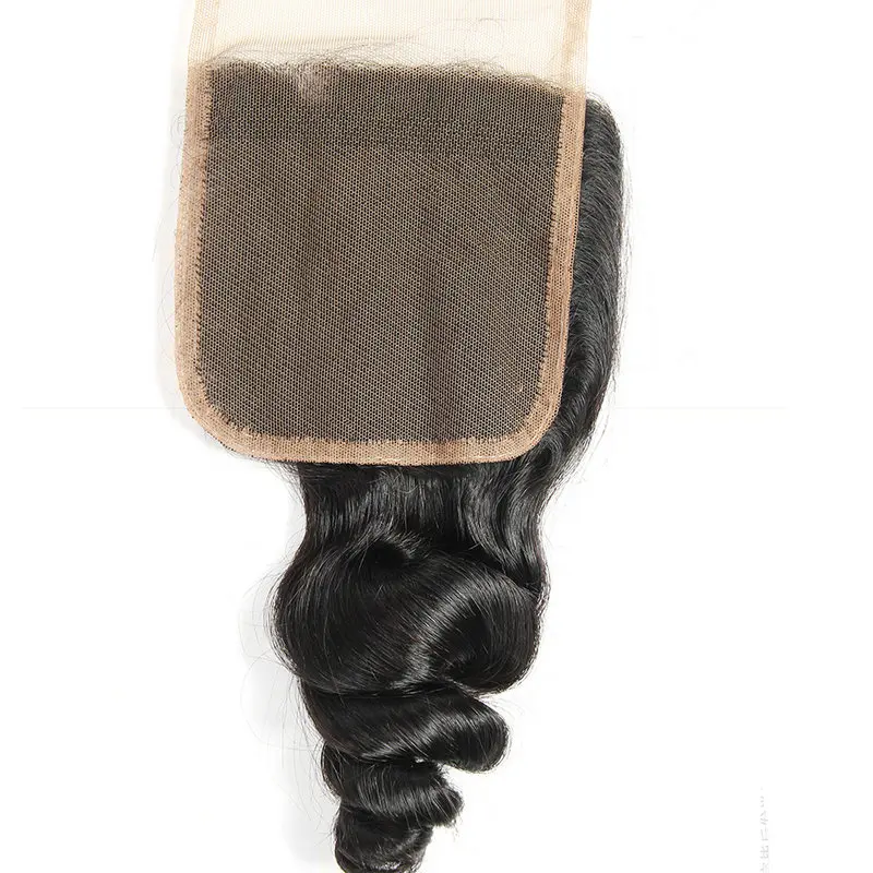 
Sunlight brazilian Remy Hair Loose Wave 3 Bundles With Closure,Cambodian Remy Hair Weave Vendor Bulk Extension 