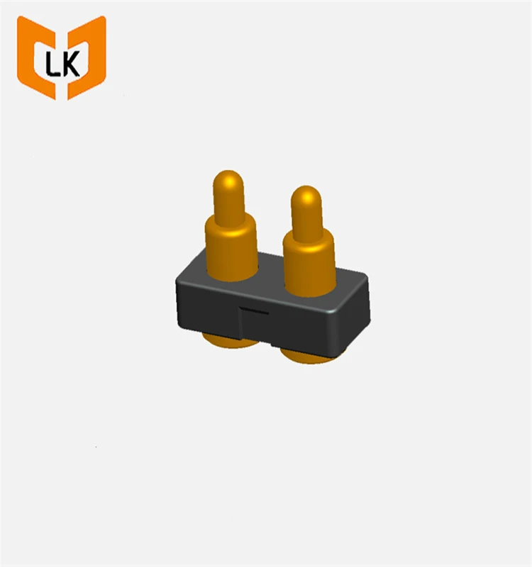 
Customize Able Brass 2 Pin Spring Loaded Pogo Pins Socket Loaded 2 Pin Pogo Connector 
