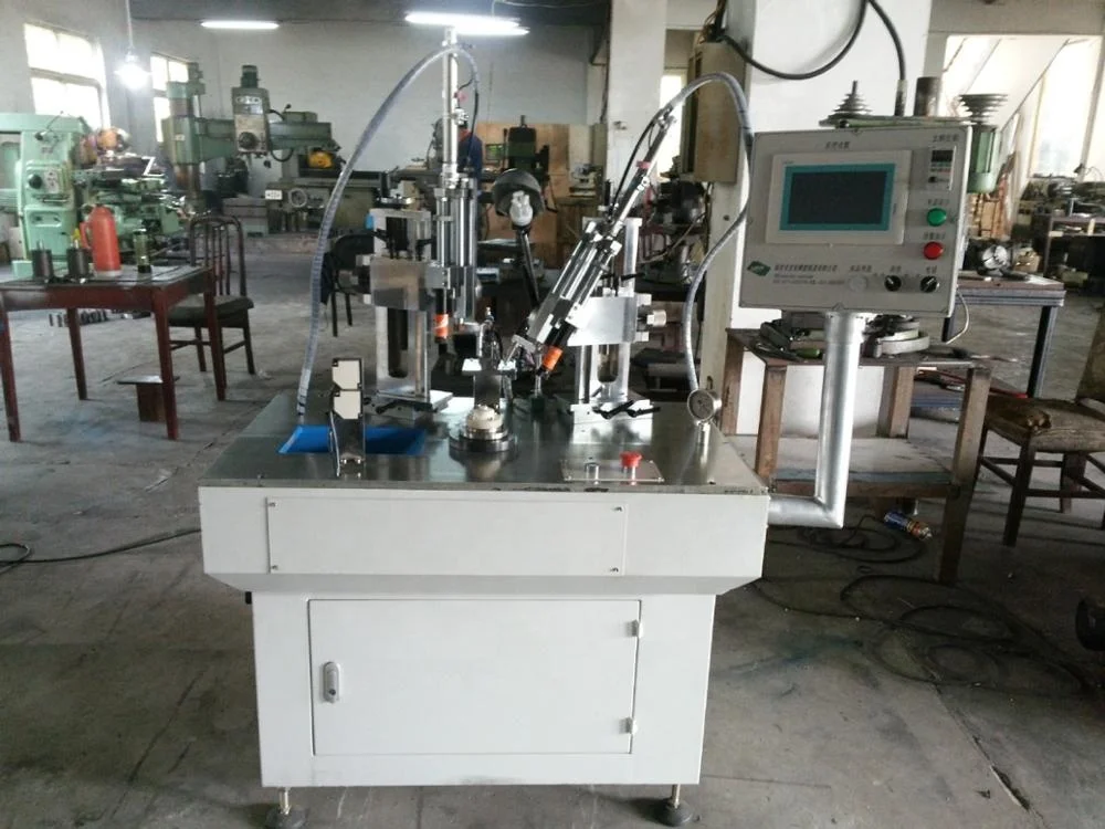 Automatic oil seal and O ring trimming machine