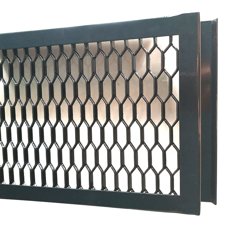 Galvanized diamond expanded metal lath for ceiling cladding facade decoration