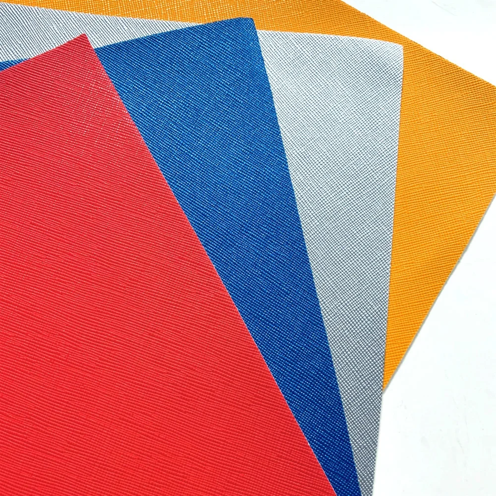 PVC faux leather sheets for earings &hairbows &bags in China