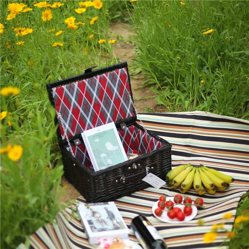Unique Wicker Gift Garden Wedding Storage Picnic Basket Carton Customized 100% Handmade Weaving ODM OEM LANTIAN 30-45 Days 1pcs