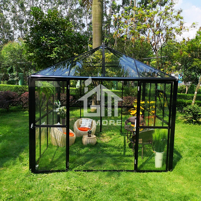 G-MORE Modern Aluminum Conservatory / Glass House Spoga Gafa 2019 on Show