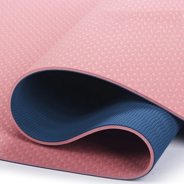 6mm Anti Slip Wholesale China Factory Price Eco Friendly Slight Defects TPE Yoga Mat