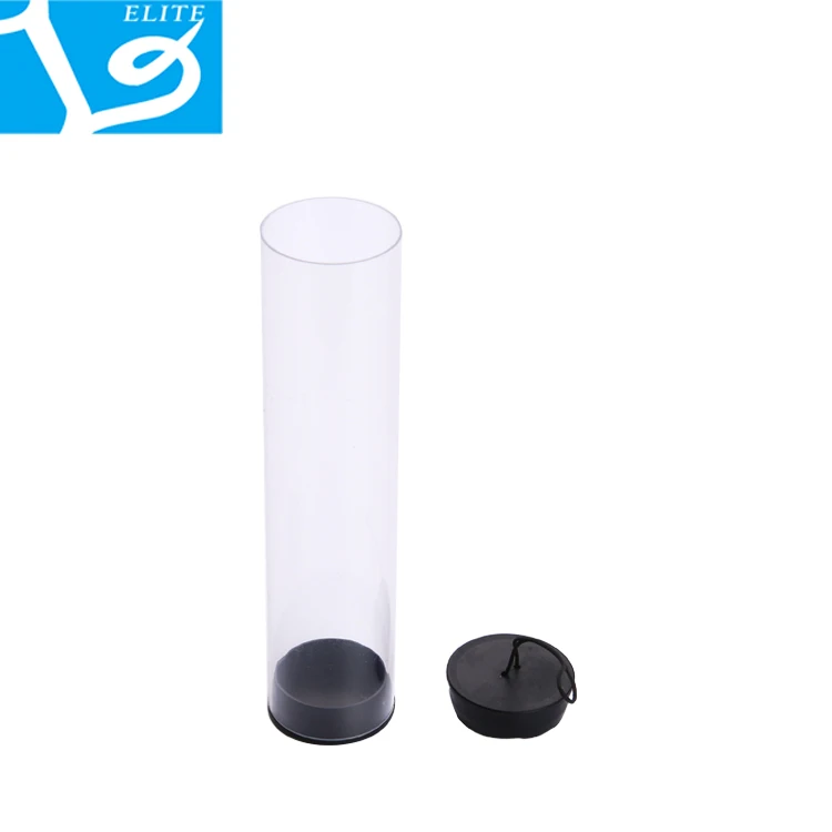 ELITE PETG, ПК прозрачная Упаковка трубчатые заглушки
