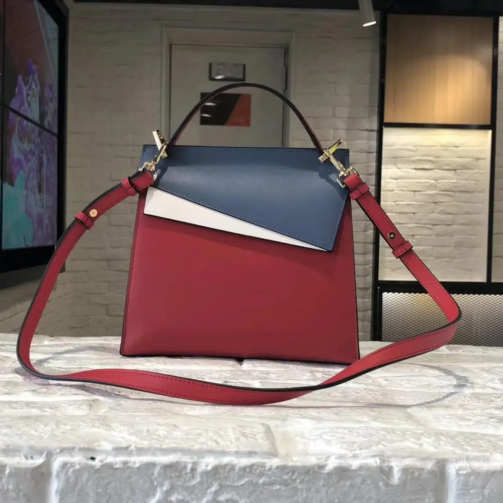 High Quality New Women Bag Fashion Cow Leather Women Handbags 2019 Top-Handle Bags Ladies Fashion Tote Purse