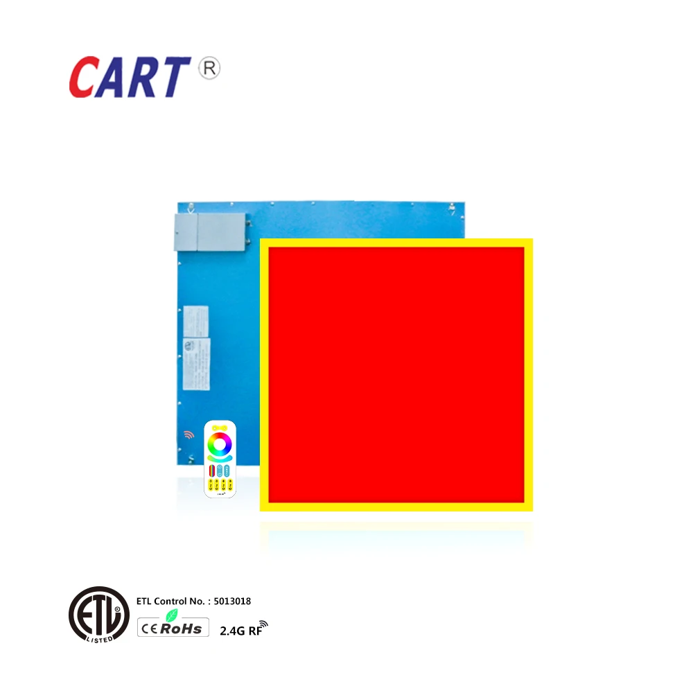 5 лет гарантии Американский дизайн лаборатории тестирования электроприборов, США (ETL сертификат DC24V 2X2 2X4 1X4 RGBW/RGBWW светодиодные панели