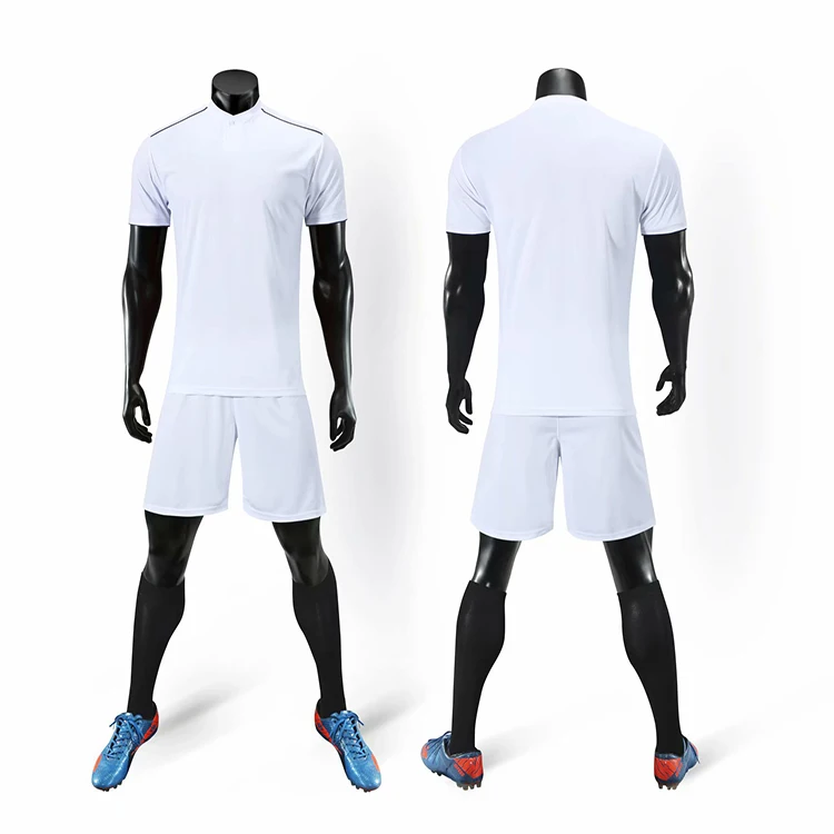 
Wholesale Best Quality Sublimated Custom Black Blank Football Jersey Sports Soccer Jersey Kits 