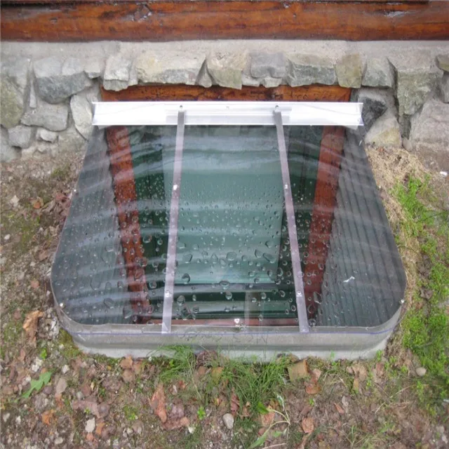 6mm Transparent UV Protection 54*39 Polycarbonate Solid Sheet for Window Well Cover