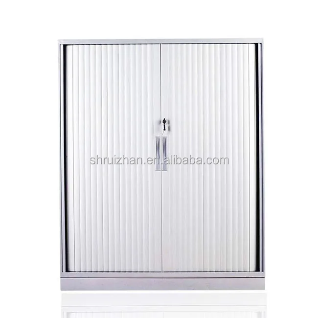 RuiZhan Factory Direct Supply Horizontal Cabinet PVC Kitchen Tambour Door Roller