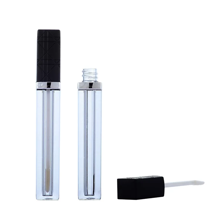 Популярный дизайн, модный дизайн, контейнер для жидкой помады, экологически чистый пустой тюбик для блеска для губ, упаковка, тюбик для блеска для губ с кисточкой