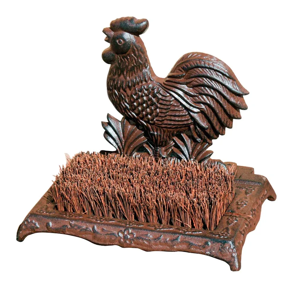 Outside Shoe Scrubber Brush Boot Industrial Decorative Heavy Duty Iron Boot Scrubber Brush