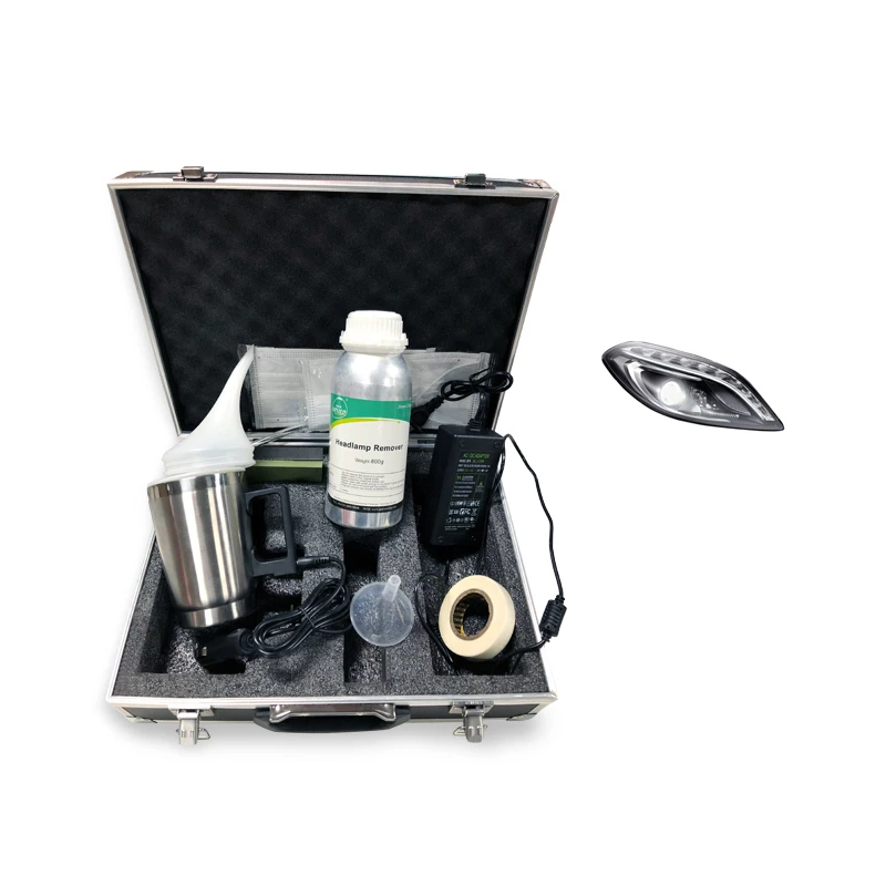 
Head Light Cleaning Kit Head Lamp Nano Coating Headlicht Polish Steam Device 
