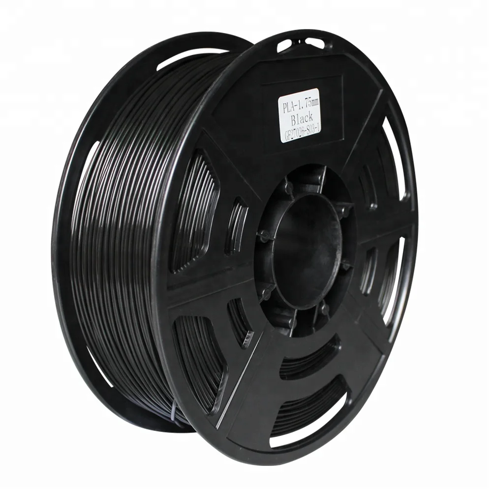 
premium black 3d printer filament pla 1.75mm plastic for 3d printer Exciting New 3D Printer Filaments 