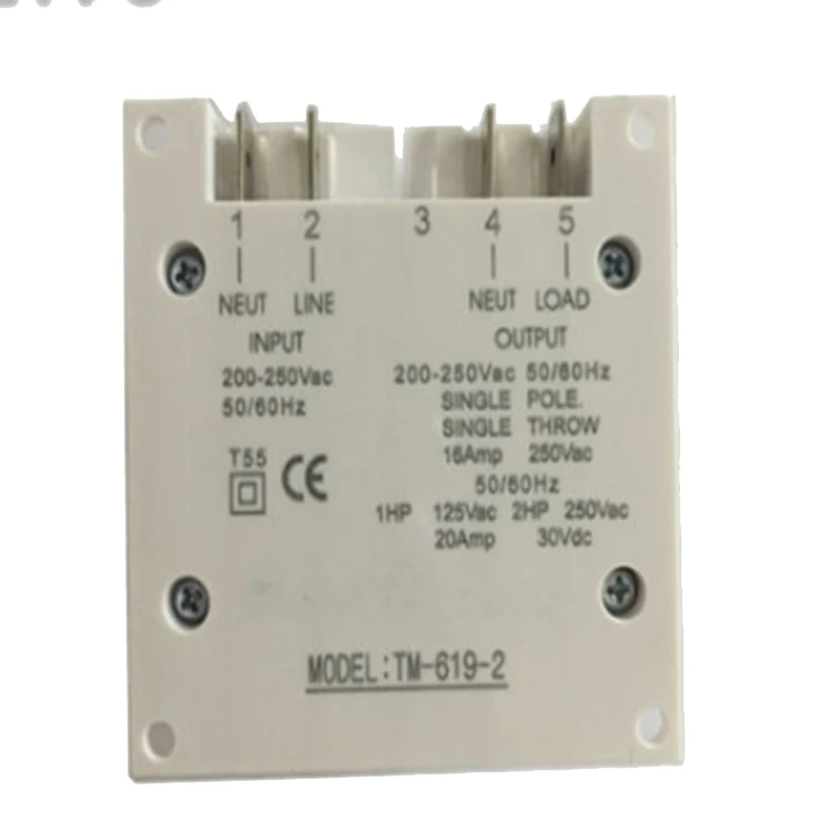 factory priceTM619  Digital Weekly Programmable 12V DC Timer Switch with  listed Relay inside