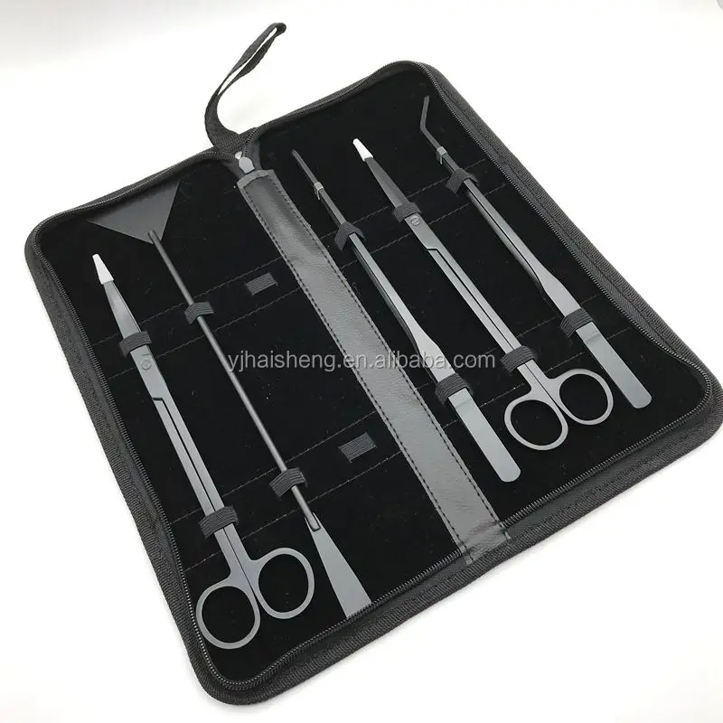 
5 in 1 Stainless steel aquarium aquascaping tools kit 