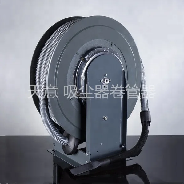 Portable Air Hose Reel For Car Interior Dust Removal