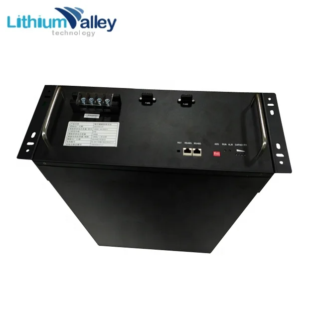 Перезаряжаемая литий-ионная батарея Lifepo4 48 в 50 Ач 5G телефонная с RS485/CAN-коммуникацией для телекоммуникационной башни