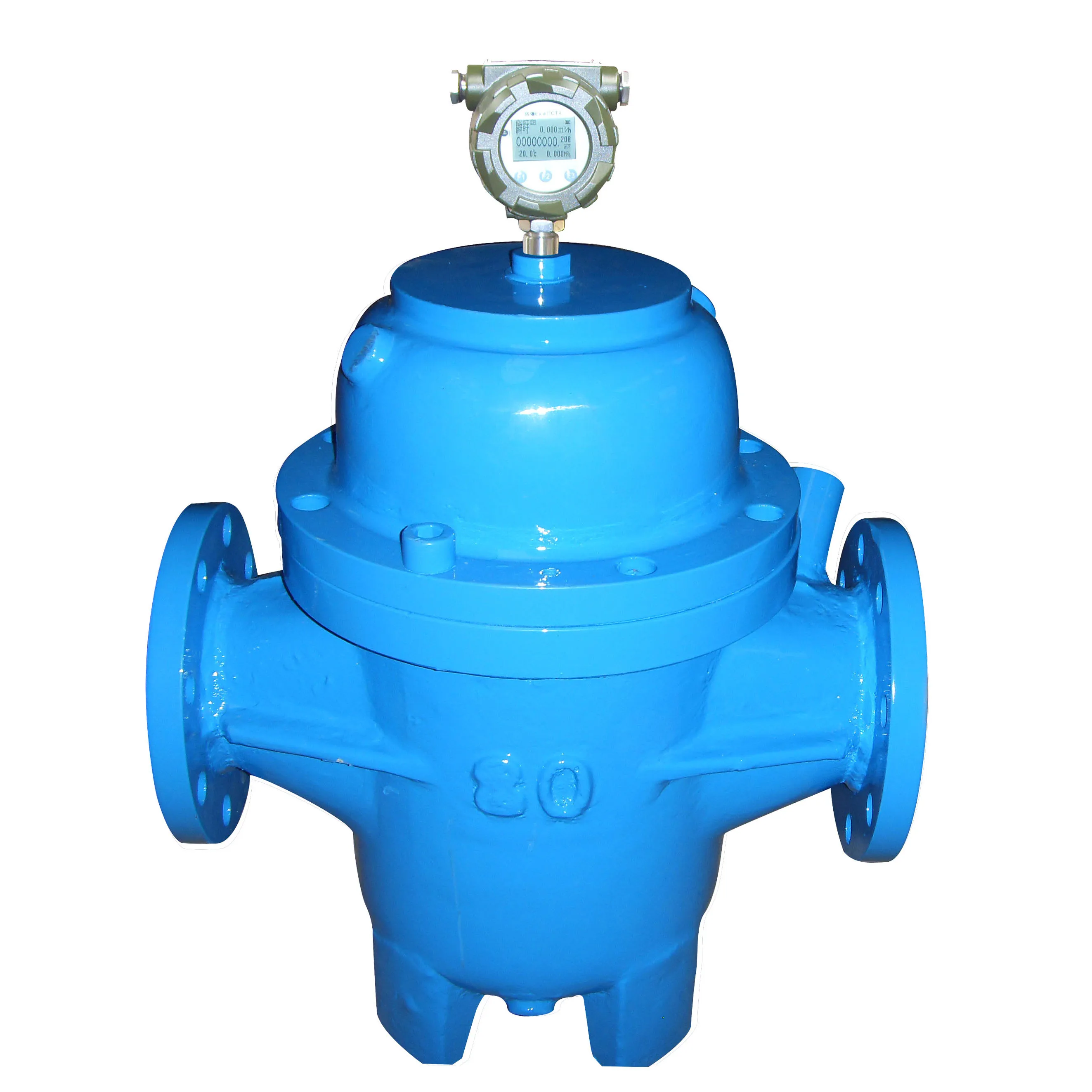 Professional hot sale duplex rotor electronic measurement flow meter