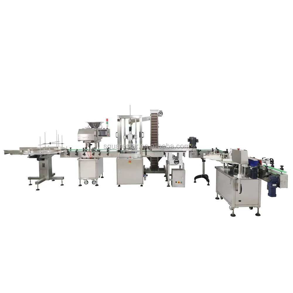 
Automatic candy sweets and gummy seed counting and filling packaging machine line 