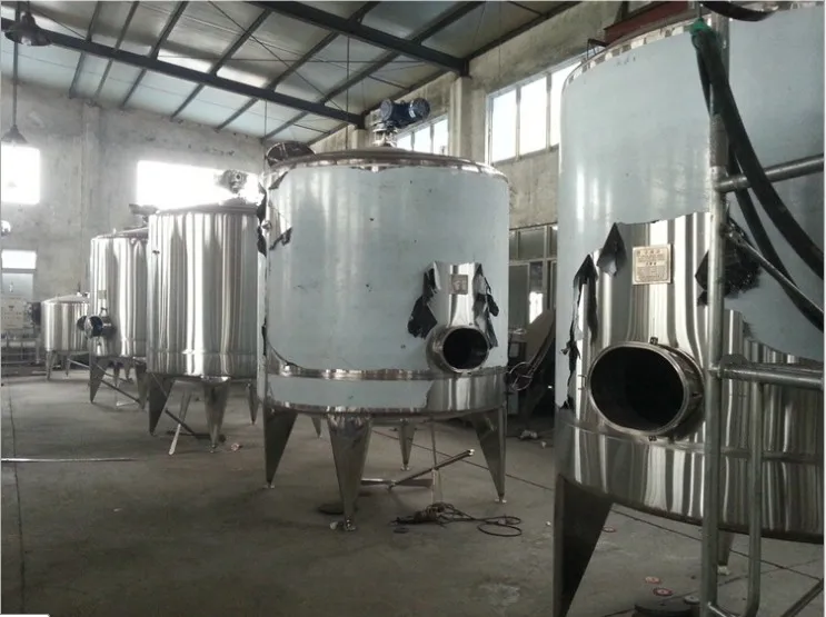 Food Sanitary Stainless Steel 2000L Milk Mature Tank