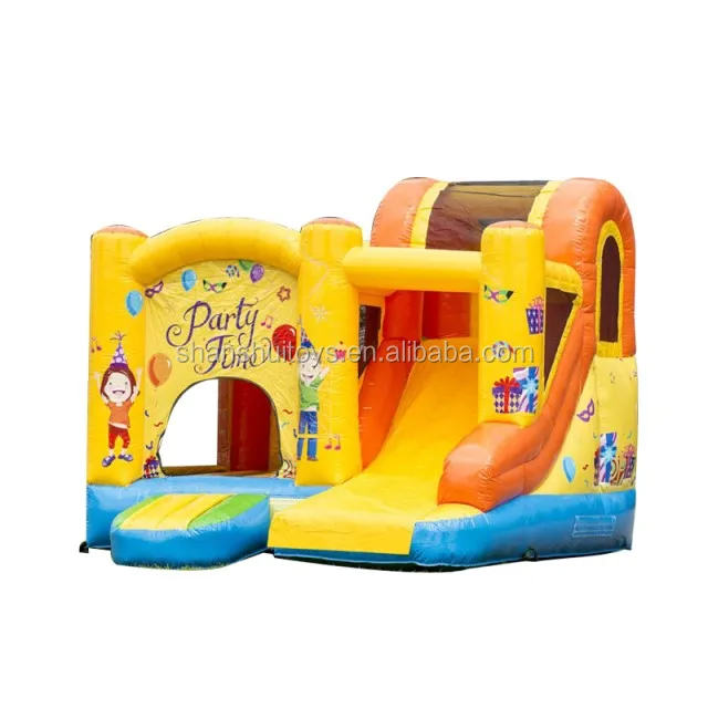 Commercial Inflatable Moonwalk Bouncy outdoor Jumper Castle Inflatable Bouncer with Slide Combo for sale