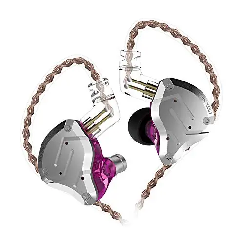  KZ ZS10 PRO металлическая гарнитура 4BA + 1DD гибридные наушники-вкладыши HIFI с басами 10