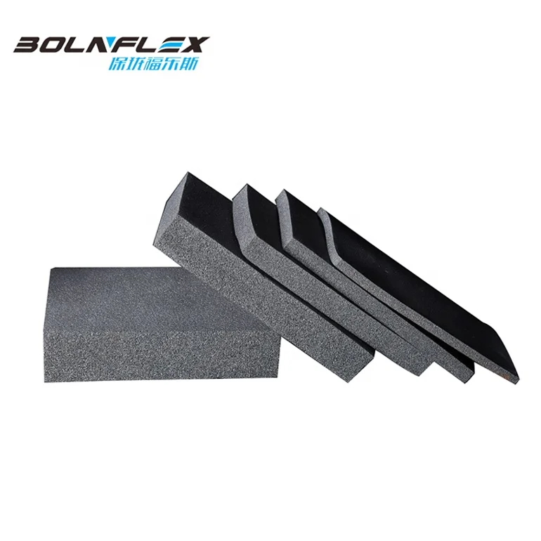Manufacturer wholesale high density freezer foam insulation flexible foam sheets rubber block