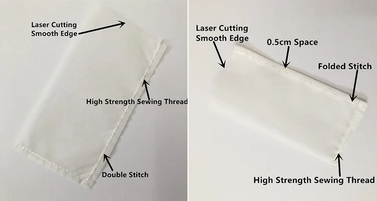 FDA 25 37 45 90 120 160 190 220 микрон нейлон канифоль пресс-фильтр мешок