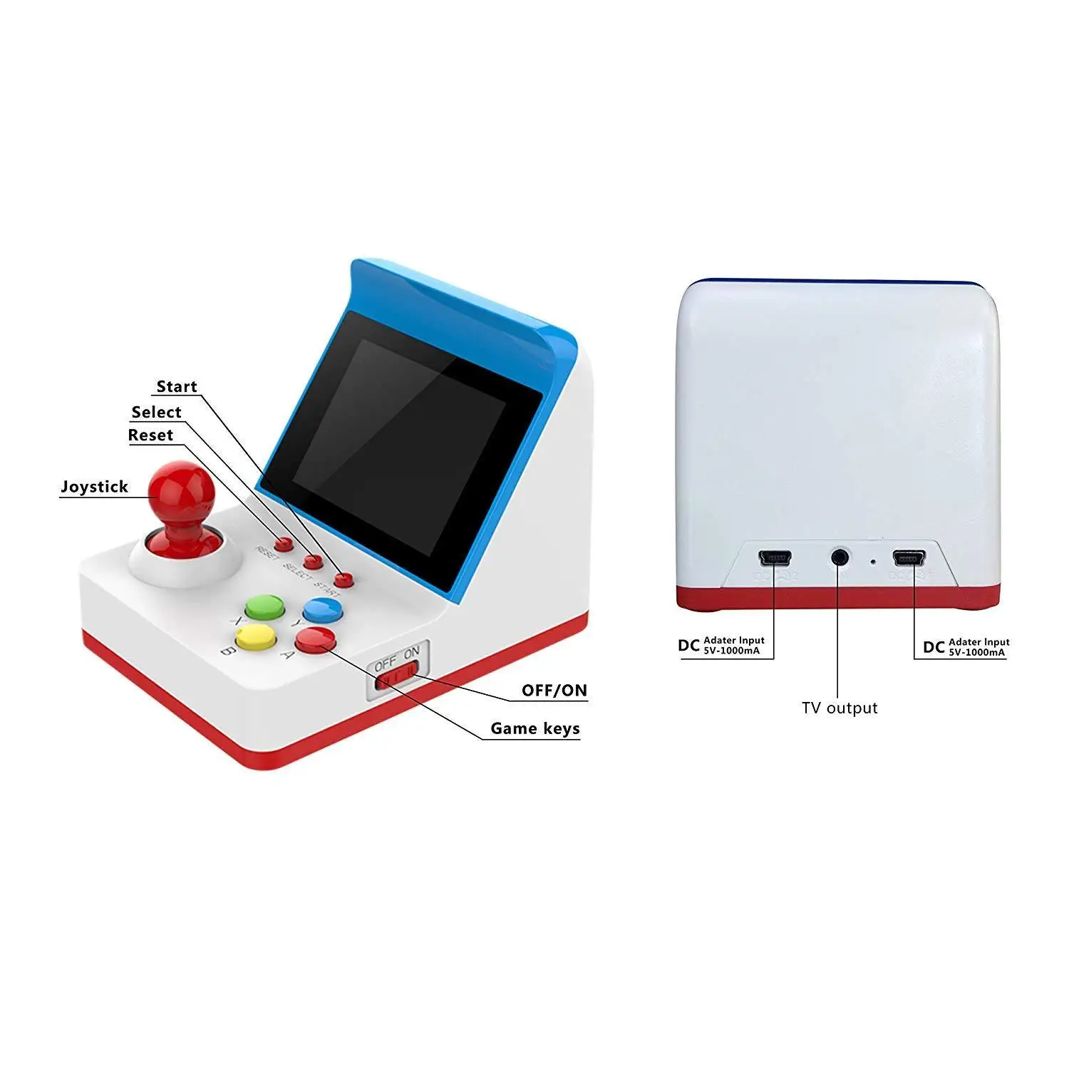 Mini Retro Arcade NEOGEO Aracade PSP Handheld Console 360 Classic Video Games
