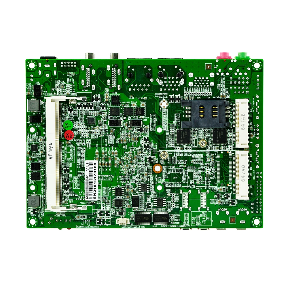 Fanless Placa Me Rtl8111G Firewall Motherboard Desktop Computer