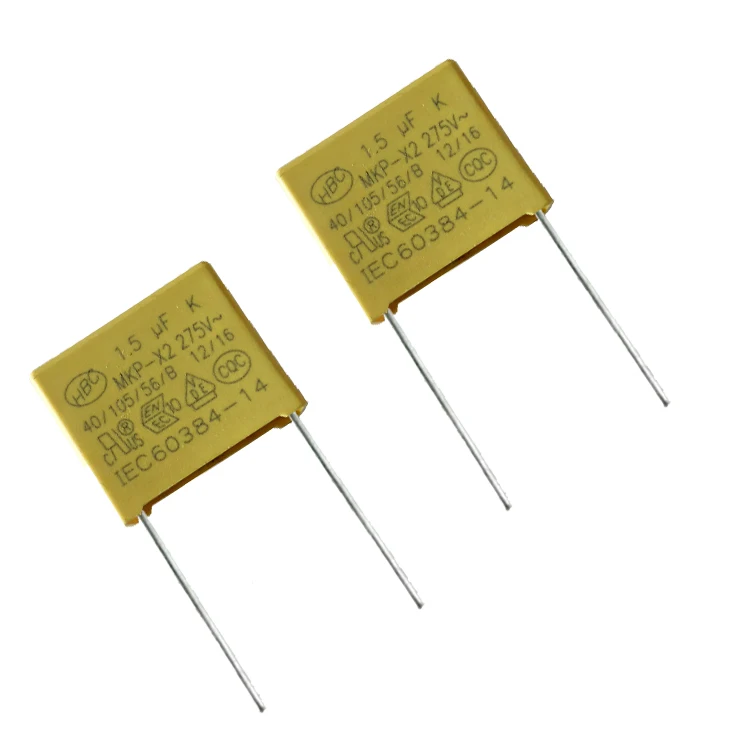 Mkp x2 конденсатор 1,5 мкФ 275vac mpx/mkp 275 v