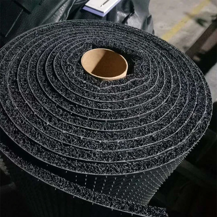Luxury car floor mats / PVC Coil Car With Spike Backing