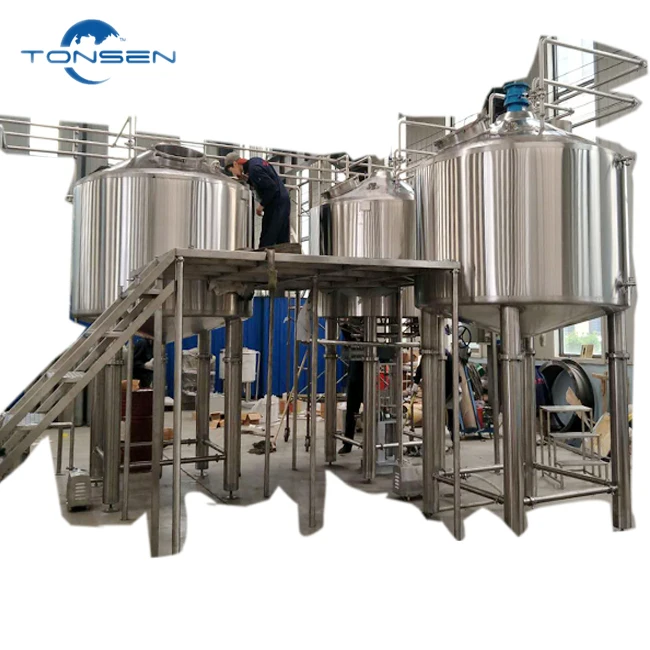commercial beer brewery equipment for sale оборудование для производства пива из нержавеющей стали SUS304/SUS316