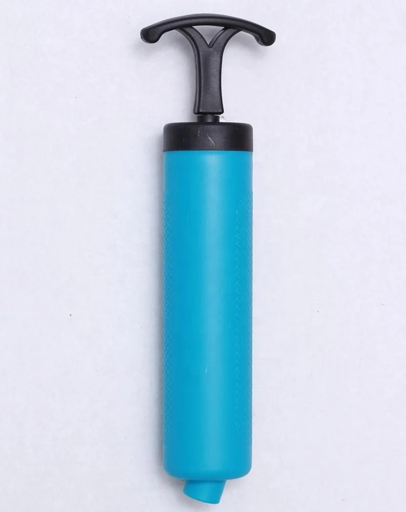 XY-804B 8inch China factory colorful small  mini hand ball pump for inflators ball airsoccer air pump football air pump