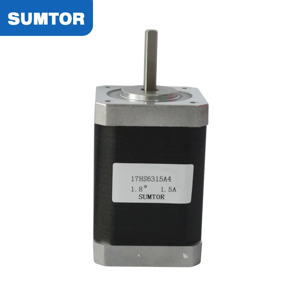 1.8deg 24 вольт биполярный 4-осевой гибридный nema 17 шаговый двигатель 63mm 1.5a