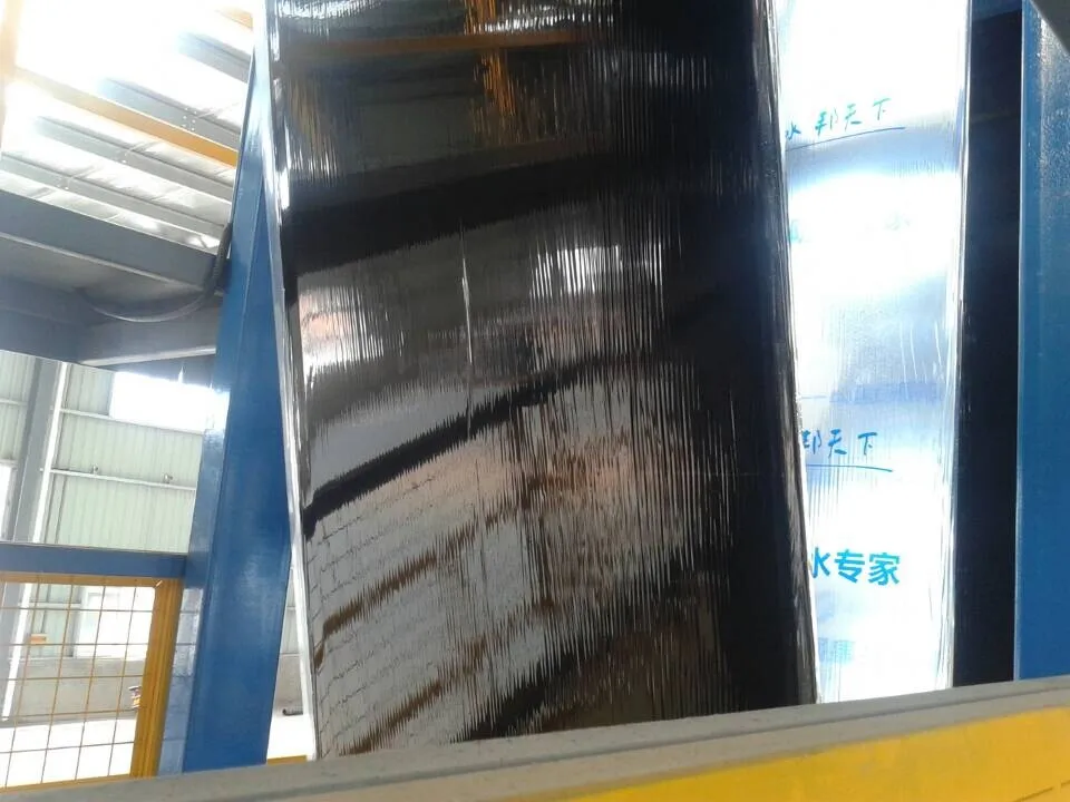 SBS self-adhesive waterproof modified bitumen rolled roofing machine