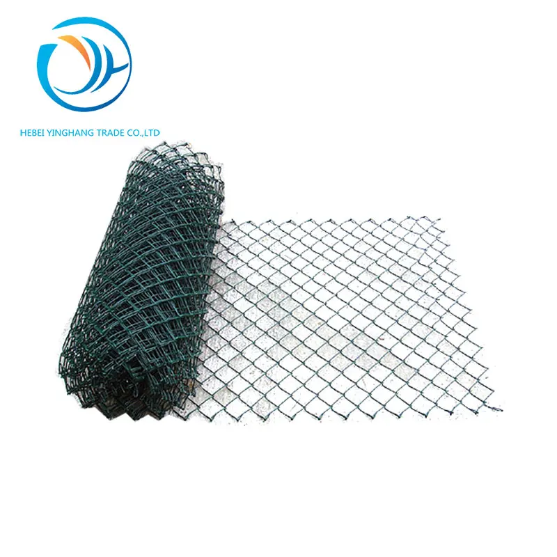 ПВХ пальто сплетенные звенья цепочки GI загородки ячеистой сети Сделано в Китае