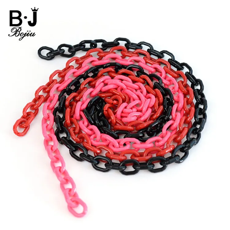 Оптовая продажа с фабрики модные красные розовые черные женские акрил Китай ожерелье