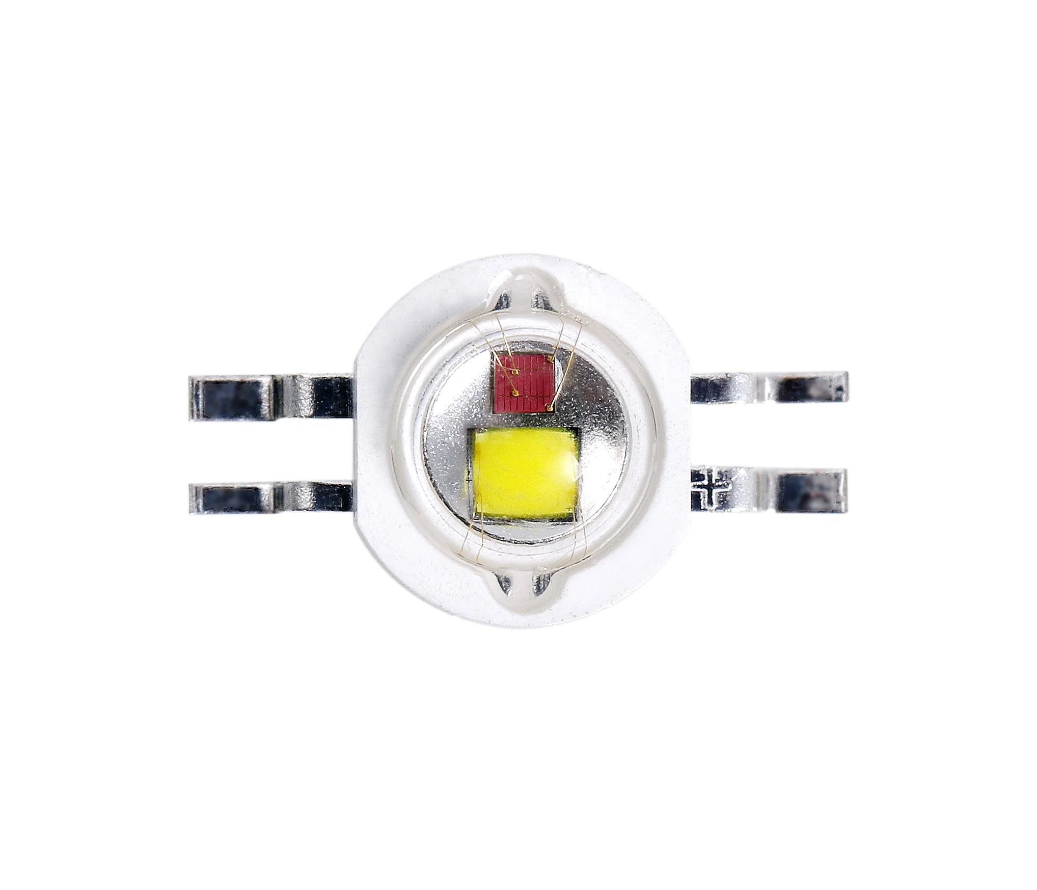 670nm 660nm red and 440nm blue double color led chip 2W 6W for growing light