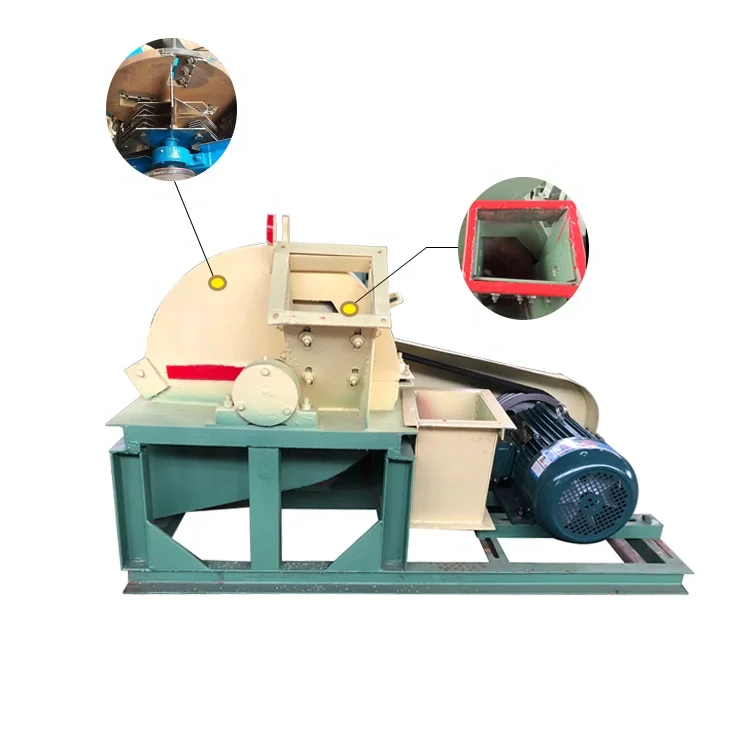 
high capacity wood crusher machine to make wood sawdust 