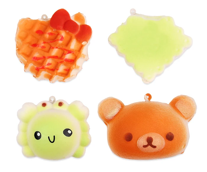 Licheng PU1919 Squishies DIY, Custom Blank Squishy Unicorn